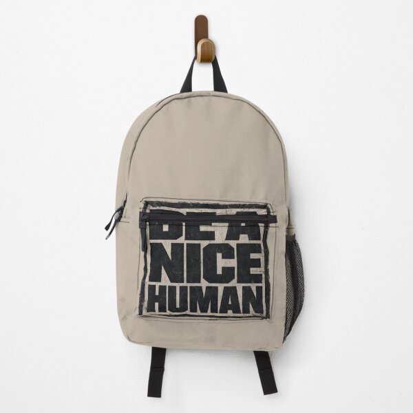 Item preview, Be A Nice Human Badge designed and sold by RR-Arts.