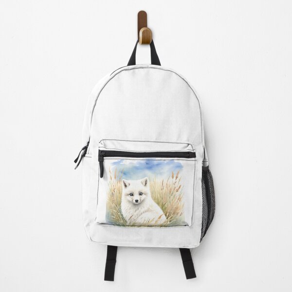 Item preview, Cute Watercolor Arctic Fox in Meadow Grass designed and sold by Hackl20.