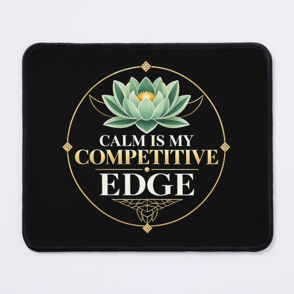 Item preview, Calm Is My Competitive Edge. Elegant Zen Lotus designed and sold by Aarvya Fashion Club ( A.F.C ).