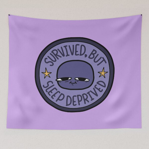 Item preview, Sleep Deprived - Tired Sleepy Mood designed and sold by Zerhof.