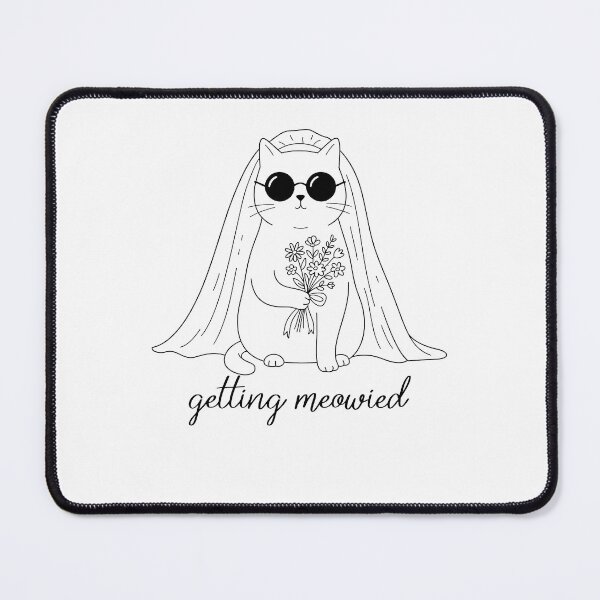 Item preview, Getting Meowied Funny Bachelorette Party designed and sold by charoen-design.