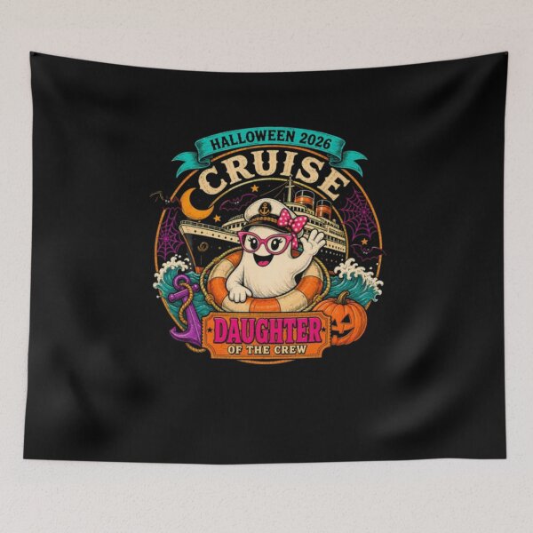 Item preview, Halloween Cruise Daughter 2026 Spooky Family Crew designed and sold by alvablakefg.