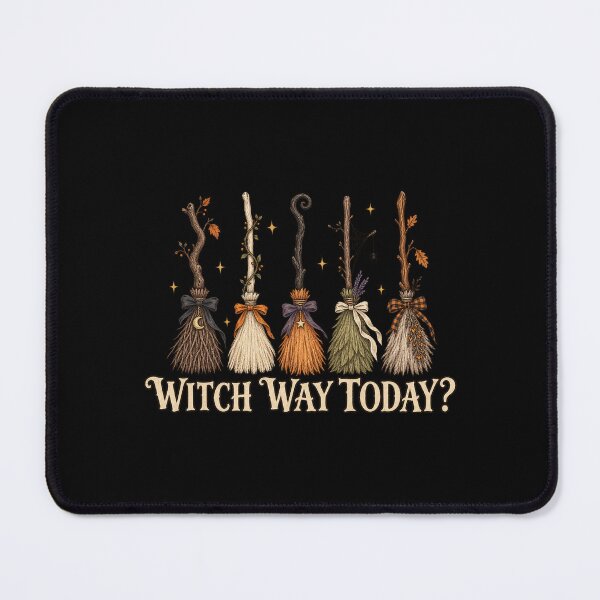 Item preview, Copy of Witch Broom Options Folk Halloween Art designed and sold by AMICO77.