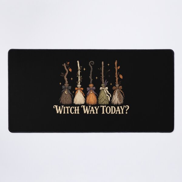 Item preview, Copy of Witch Broom Options Folk Halloween Art designed and sold by AMICO77.