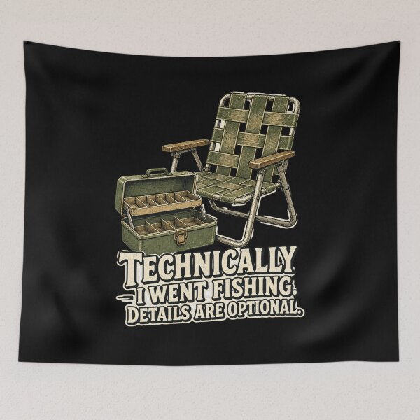 Item preview, Technically I Went Fishing Details Are Optional Shirt, Funny Fisherman T-Shirt, Fishing Humor Tee, Funny Fishing Gift Shirt, Vintage Outdoor Graphic designed and sold by TshirtsLabs.