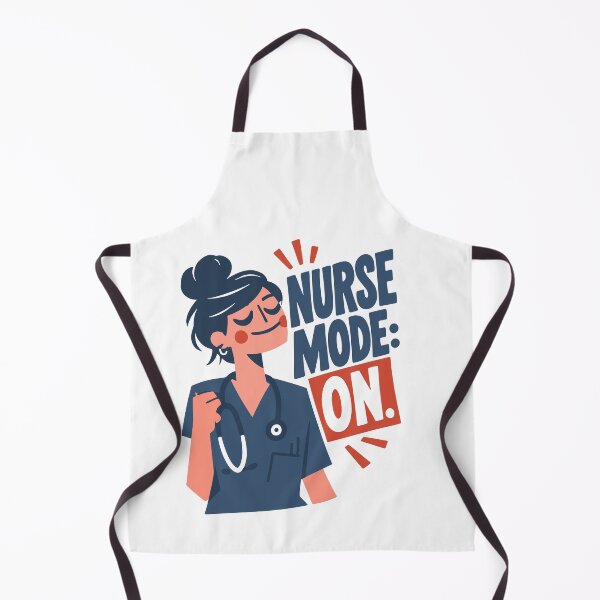 Item preview, Nurse Mode: ON — Funny Nurse Medical Apparel designed and sold by KiwyStudio.
