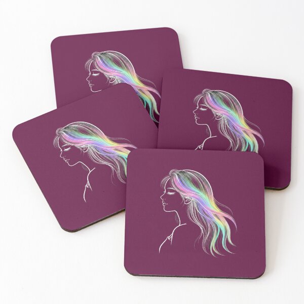 Item preview, Neon Glow Hairline Woman Line Art. designed and sold by Mattigiov.
