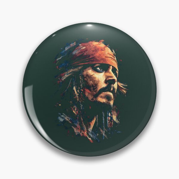 Item preview, Captain Jack Sparrow Pirates of the Caribbean Johnny Depp Black Pearl Compass Rum Kohl Eyes Dreadloc (1) designed and sold by Streetsignsani.