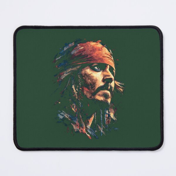 Item preview, Captain Jack Sparrow Pirates of the Caribbean Johnny Depp Black Pearl Compass Rum Kohl Eyes Dreadloc (1) designed and sold by Streetsignsani.
