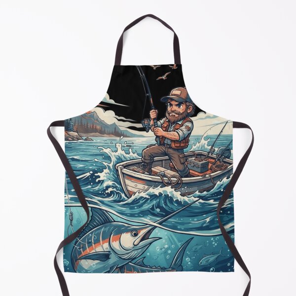 Item preview, Deep Sea Fishing Big Catch Marlin Sportfishing Graphic designed and sold by mood-draftsman.