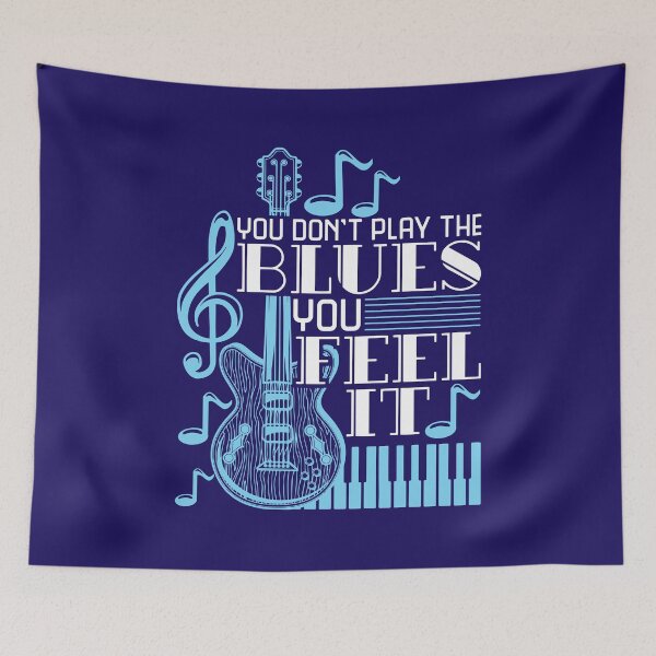 Item preview, Blues Music Musician Gifts Guitar Musical Notes  designed and sold by jaygo.