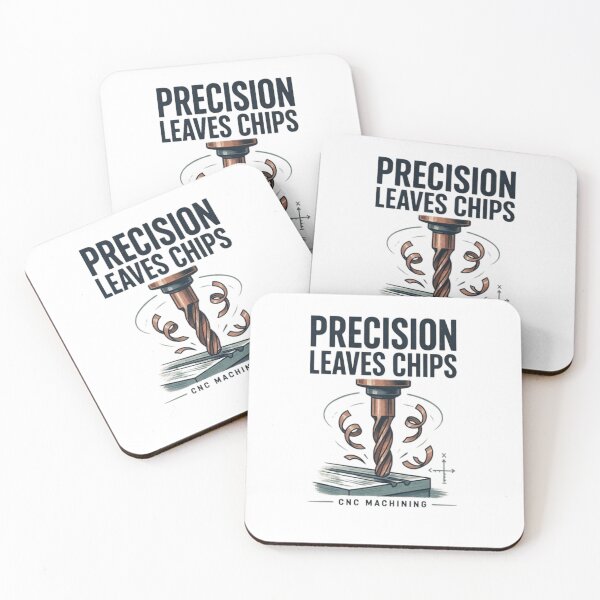 Item preview, Precision Leaves Chips CNC Machining Mechanical Engineering designed and sold by Timeless Design.