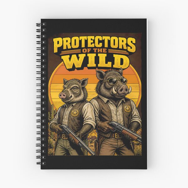 Item preview, Protectors of the Wild – Vintage Javelina Desert Rangers designed and sold by Art-Arcade6.