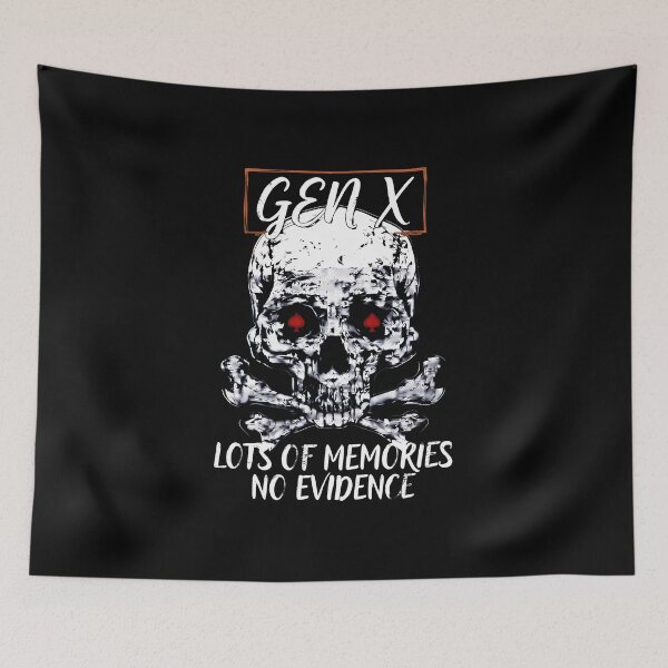 Item preview, Funny Saying Sarcastic Gen X Lots of Memories No Evidence designed and sold by gear-posters.