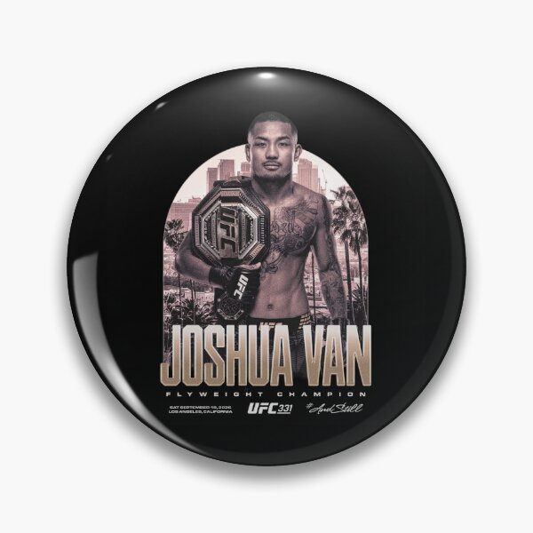 Item preview,  Joshua Van UFC 331 Flyweight Champion designed and sold by JeyVel.