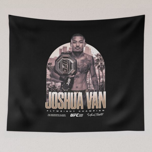 Item preview,  Joshua Van UFC 331 Flyweight Champion designed and sold by JeyVel.