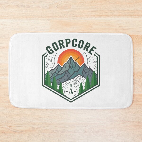 Item preview, Gorpcore Mountain Hiking Outdoor Adventure T-shirt and sticker Design designed and sold by Billium Halder.