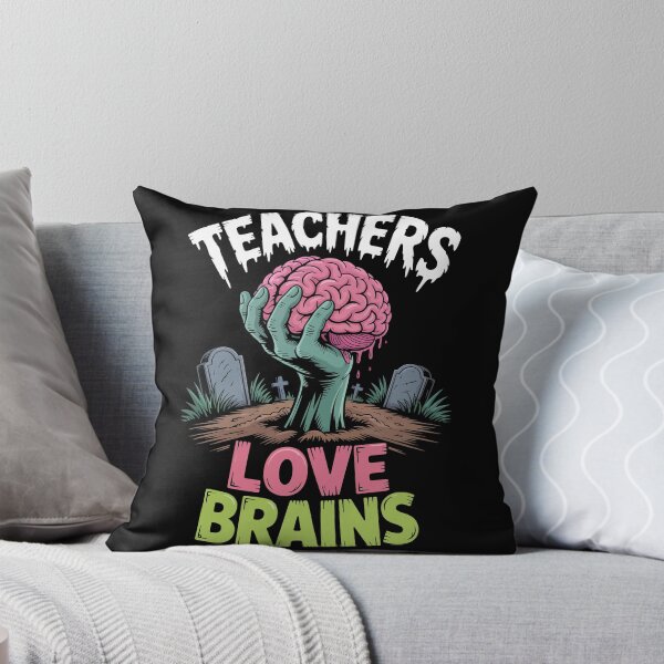Item preview, TEACHERS LOVE BRAINS designed and sold by jkrphoto.