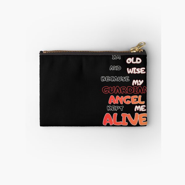 Item preview, funny aging guardian angel quote designed and sold by Creative-Sanc.