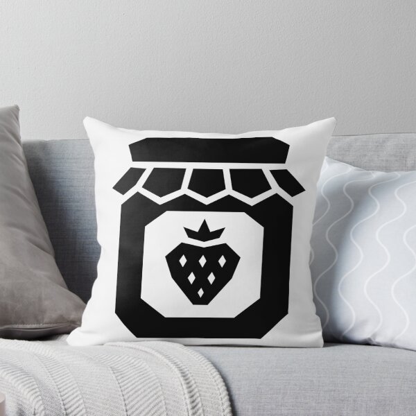 Item preview, Geometric Strawberry Jam Jar designed and sold by matybrak.