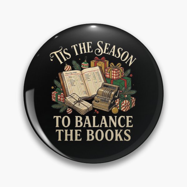 Item preview, Tis The Season To Balance The Books Accountant Bookkeeper Christmas Holiday Design designed and sold by 519xdesign.