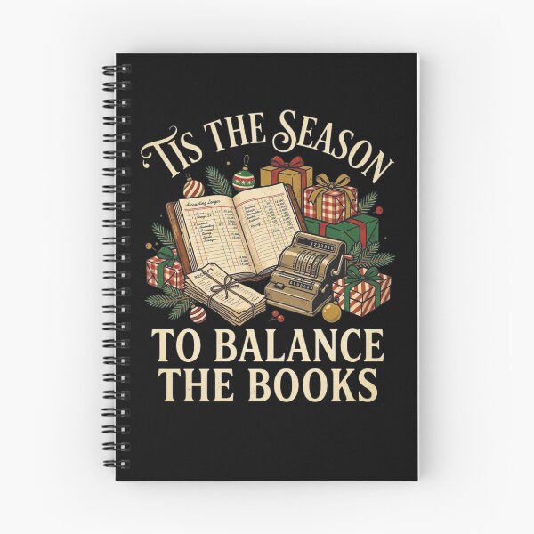 Artikelvorschau, Die Weihnachtszeit ist da! Buchhalter, Finanzbuchhalter, Weihnachts- und Feiertagsdesign entworfen und verkauft von 519xdesign.