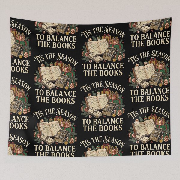 Item preview, Tis The Season To Balance The Books Accountant Bookkeeper Christmas Holiday Design designed and sold by 519xdesign.