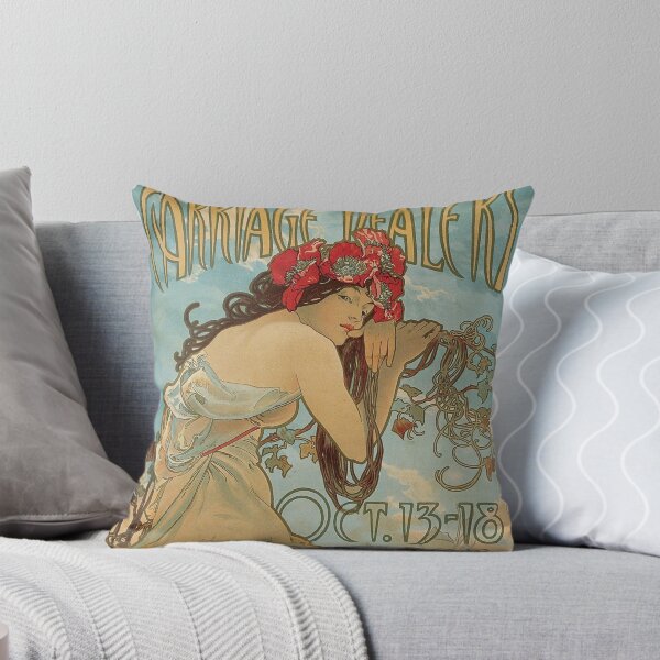 Item preview, Art Nouveau Wall Art, Carriage Dealers Philadelphia Exposition 1902, Alphonse Mucha Vintage Poster designed and sold by RickE.