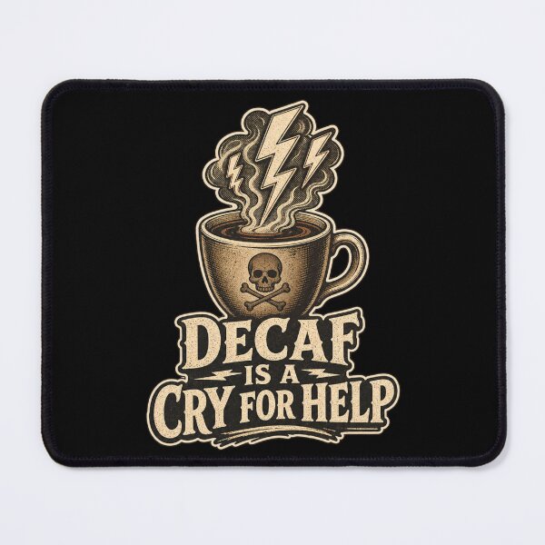 Item preview, Decaf Is A Cry For Help Shirt, Funny Coffee Lover T-Shirt, Caffeine Humor Tee, Funny Coffee Gift Shirt, Vintage Coffee Addict Graphic designed and sold by TshirtsLabs.
