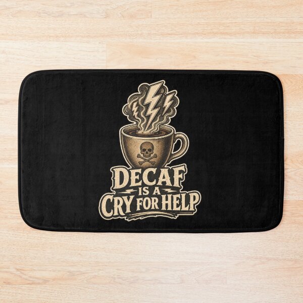 Item preview, Decaf Is A Cry For Help Shirt, Funny Coffee Lover T-Shirt, Caffeine Humor Tee, Funny Coffee Gift Shirt, Vintage Coffee Addict Graphic designed and sold by TshirtsLabs.