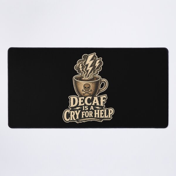 Item preview, Decaf Is A Cry For Help Shirt, Funny Coffee Lover T-Shirt, Caffeine Humor Tee, Funny Coffee Gift Shirt, Vintage Coffee Addict Graphic designed and sold by TshirtsLabs.