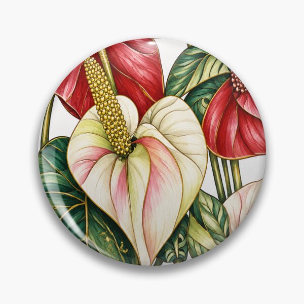 Item preview, Flowering anthuruims designed and sold by PIERRES&MAILLESDesign.