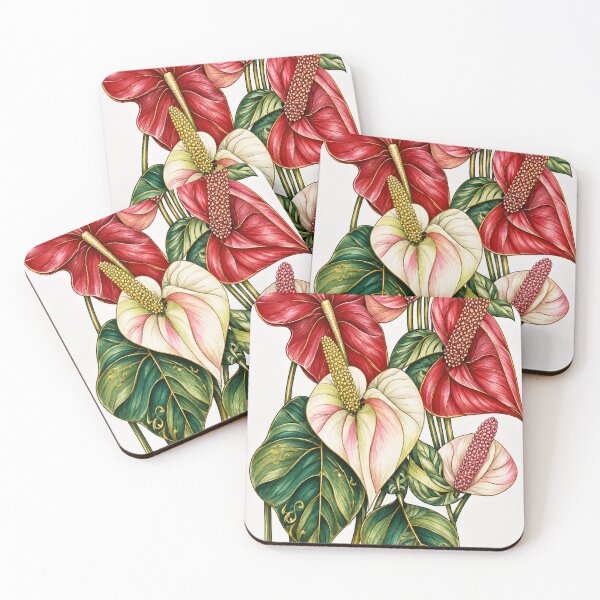 Item preview, Flowering anthuruims designed and sold by PIERRES&MAILLESDesign.