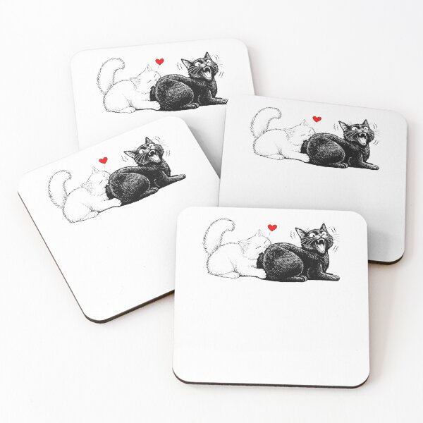 Item preview, Cat Biting Cat Funny Meme designed and sold by ellapaintcoast.