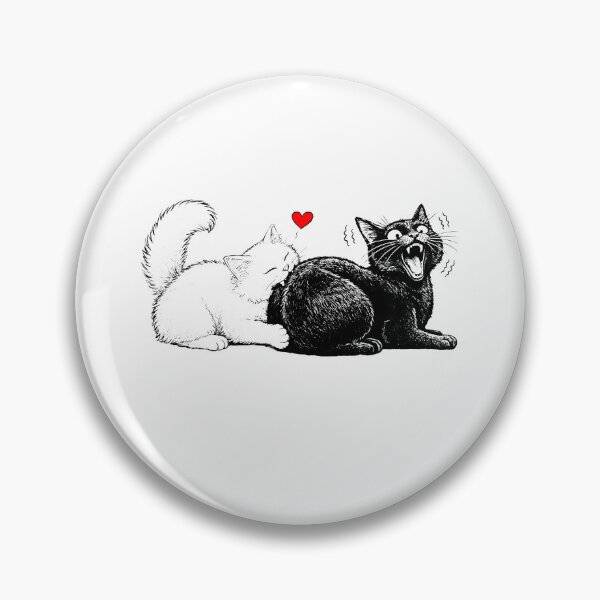 Item preview, Cat Biting Cat Funny Meme designed and sold by ellapaintcoast.