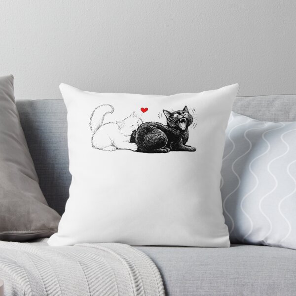 Item preview, Cat Biting Cat Funny Meme designed and sold by ellapaintcoast.