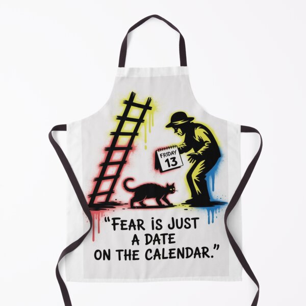 Item preview, Friday 13th - Fear is just a date on the calendar designed and sold by 123ks.