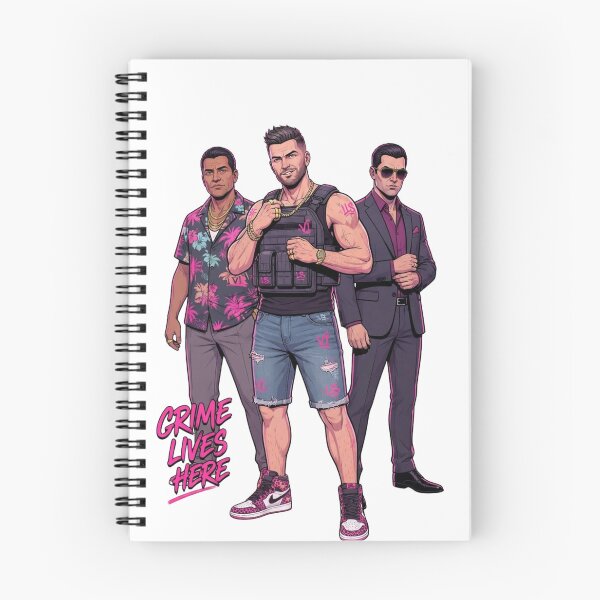 Item preview, Crime Lives Here Street Heist Gang Trio designed and sold by Alaric4you.