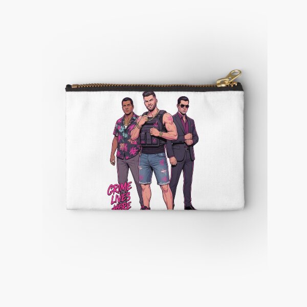 Item preview, Crime Lives Here Street Heist Gang Trio designed and sold by Alaric4you.