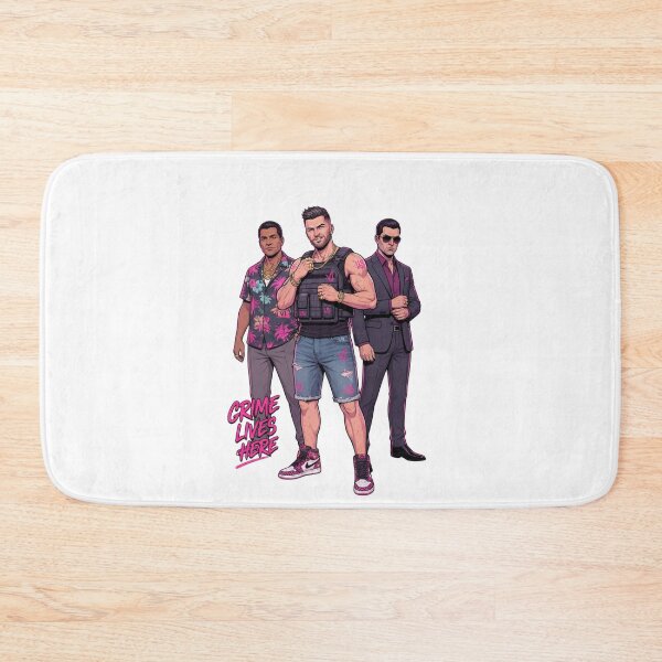 Item preview, Crime Lives Here Street Heist Gang Trio designed and sold by Alaric4you.