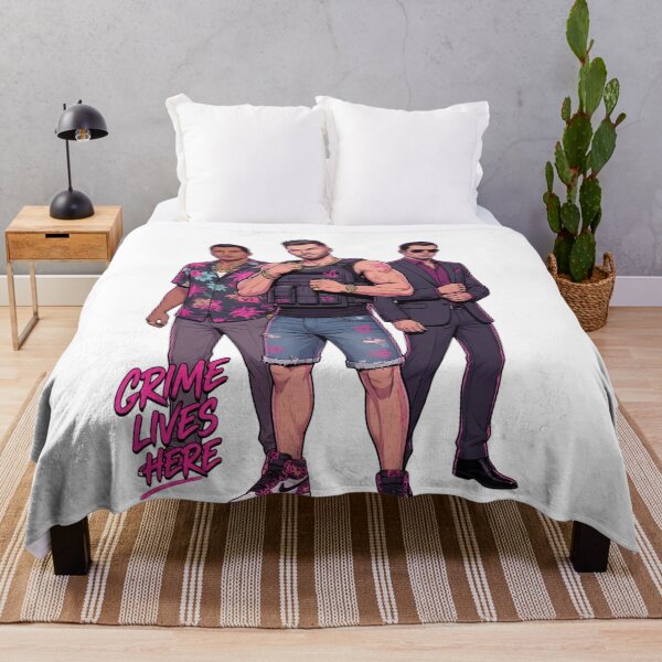 Item preview, Crime Lives Here Street Heist Gang Trio designed and sold by Alaric4you.