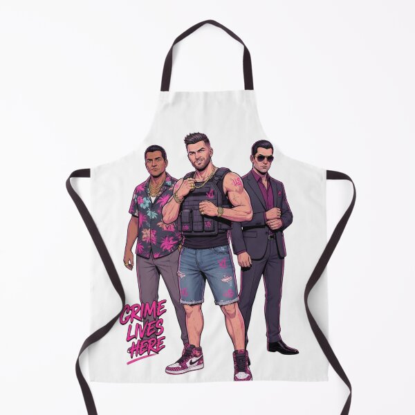 Item preview, Crime Lives Here Street Heist Gang Trio designed and sold by Alaric4you.