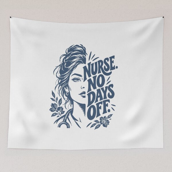 Item preview, Nurse No Days Off — Funny Nurse Life Medical Design designed and sold by KiwyStudio.