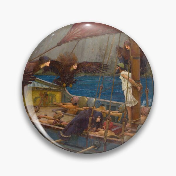 Item preview, Ulysses and the Sirens (1891) by John William designed and sold by EDDANI.