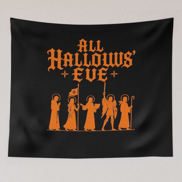 Item preview, All Hallows Eve Vintage Catholic Saints designed and sold by ellapaintcoast.