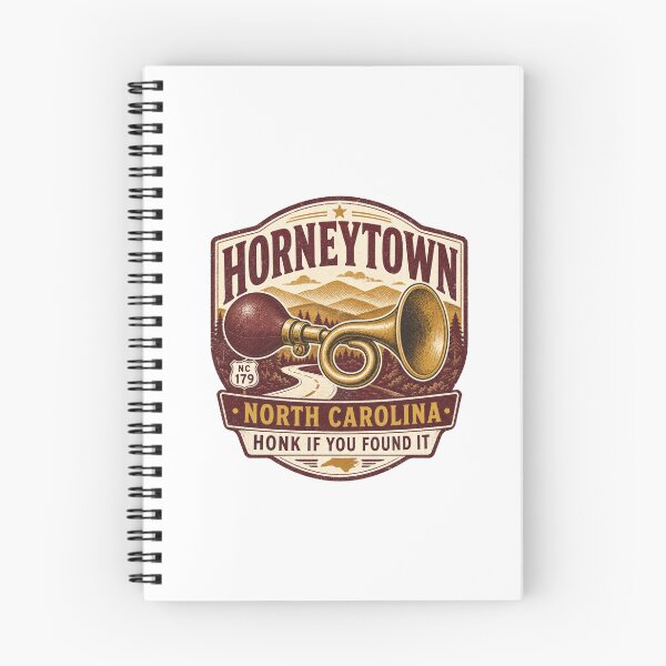 Item preview, Horneytown, North Carolina – Honk If You Found It Vintage Travel Design designed and sold by HROC.