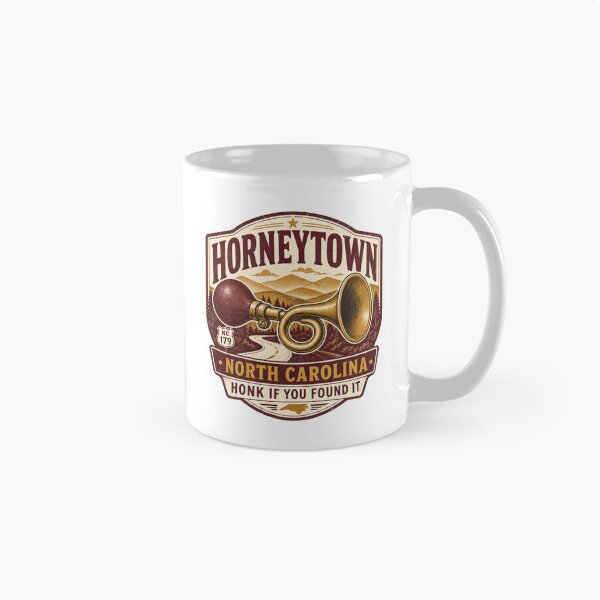 Item preview, Horneytown, North Carolina – Honk If You Found It Vintage Travel Design designed and sold by HROC.