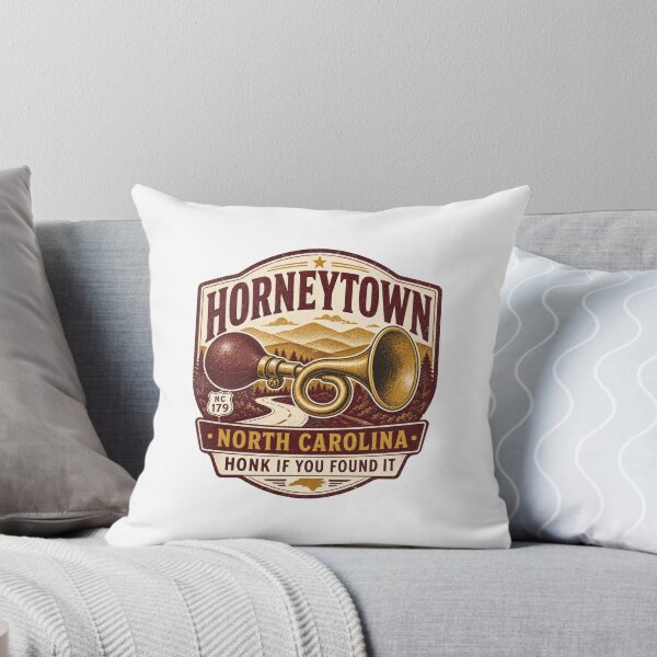 Item preview, Horneytown, North Carolina – Honk If You Found It Vintage Travel Design designed and sold by HROC.