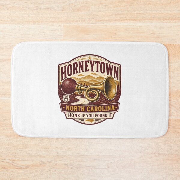 Item preview, Horneytown, North Carolina – Honk If You Found It Vintage Travel Design designed and sold by HROC.