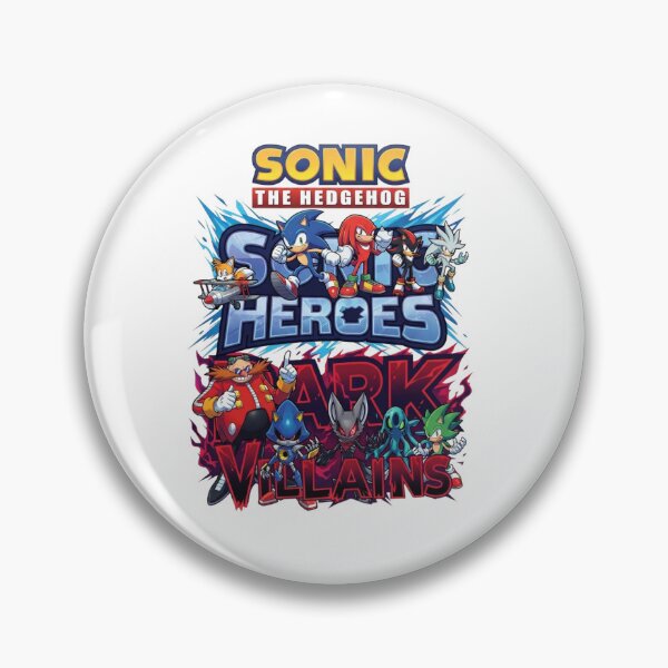 Item preview, Sonic Heroes And Villains Anime Gaming Squad designed and sold by Alaric4you.